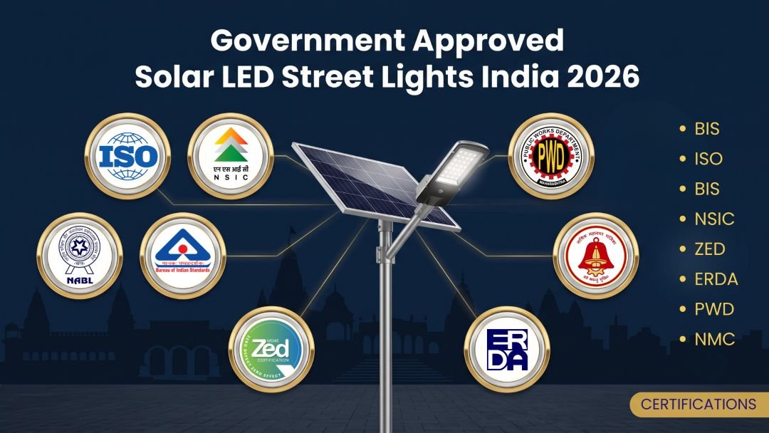 Government Approved LED Street Lights in India: BIS, PWD, ERDA, GeM and Kumbh 2027 Explained