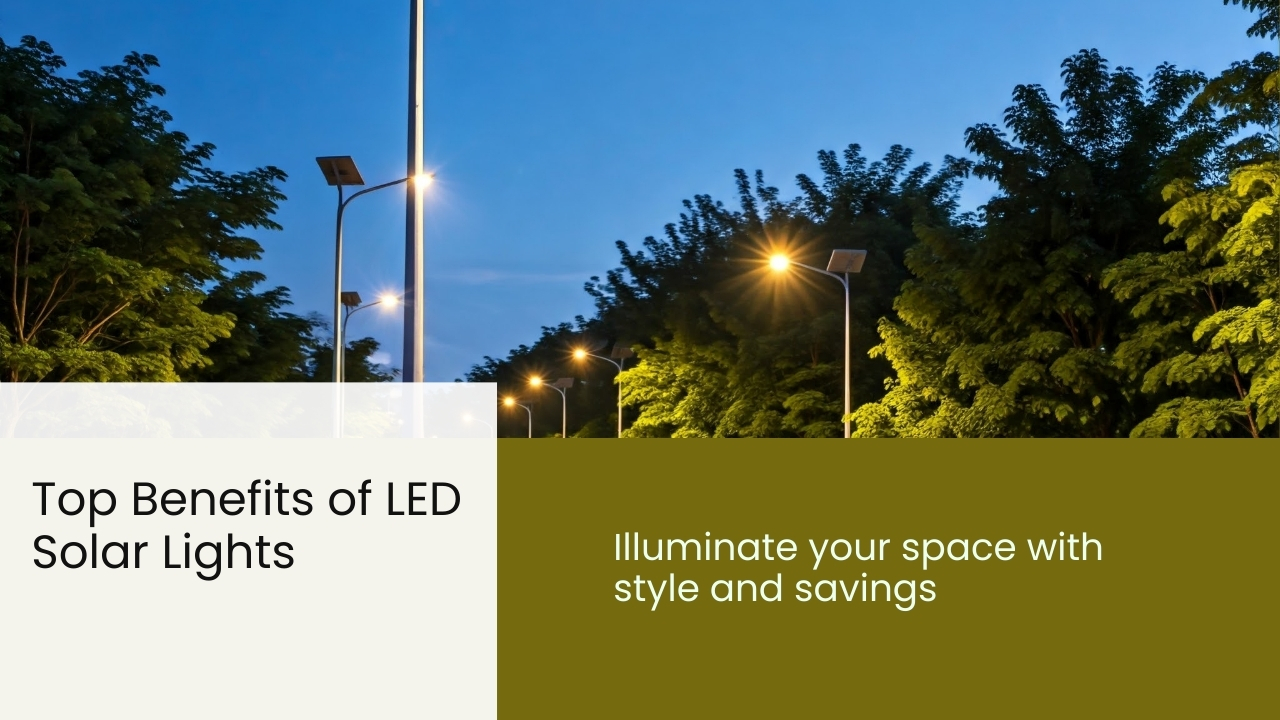 Top Benefits of Installing Decorative LED & Solar Street Lights 