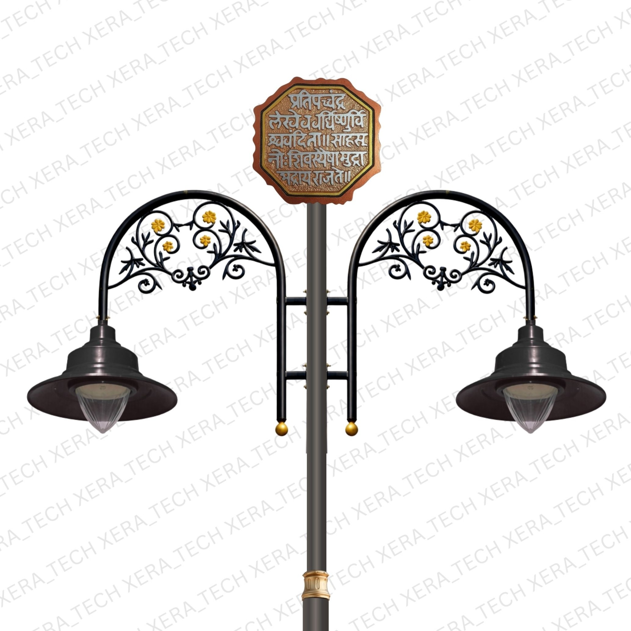 30W Chhatrapati Shivaji Maharaj Theme Decorative Street Light – 30WW LED Street Light by Xera Tech