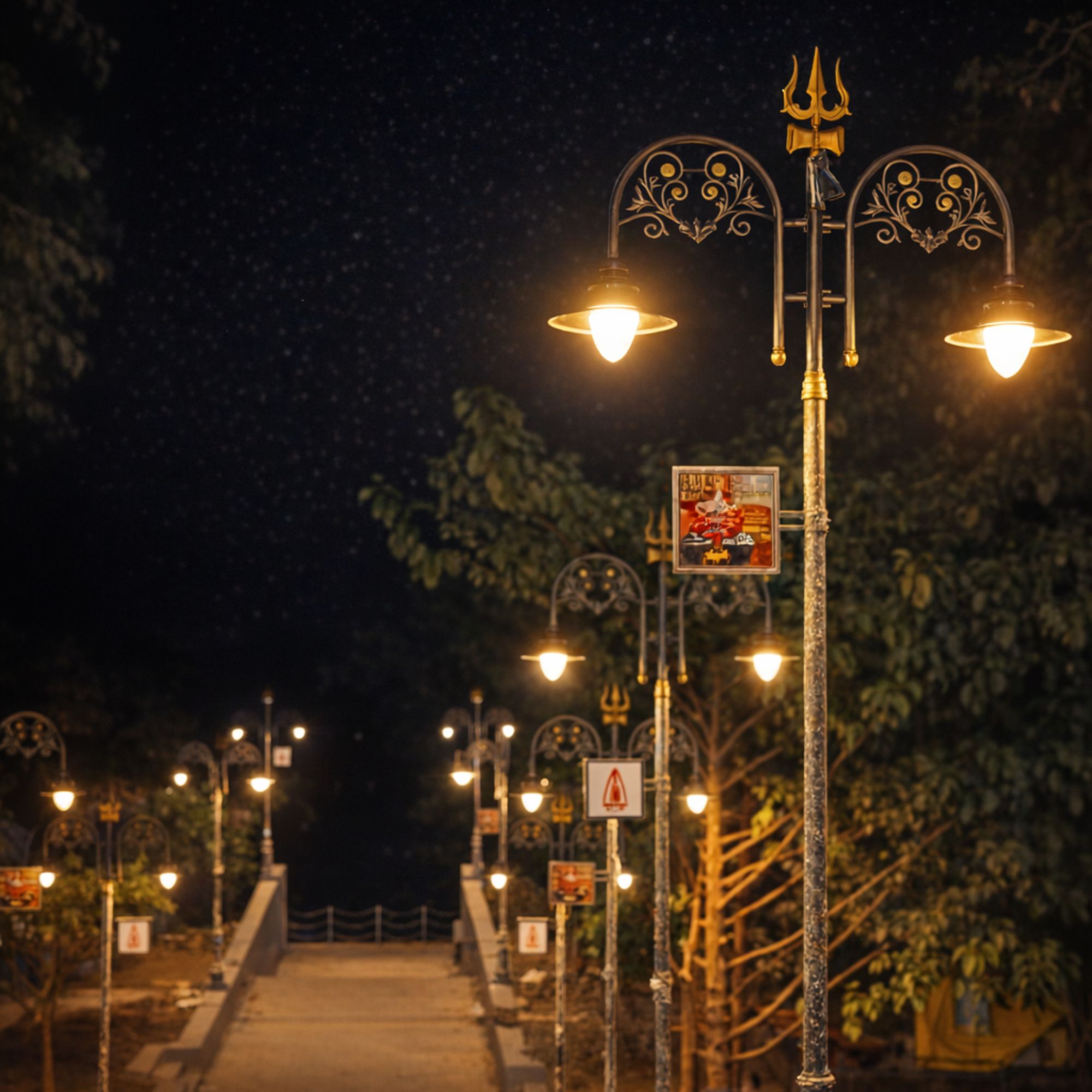 30W IPIP65 Decorative Street Light – side profile | Xera Tech
