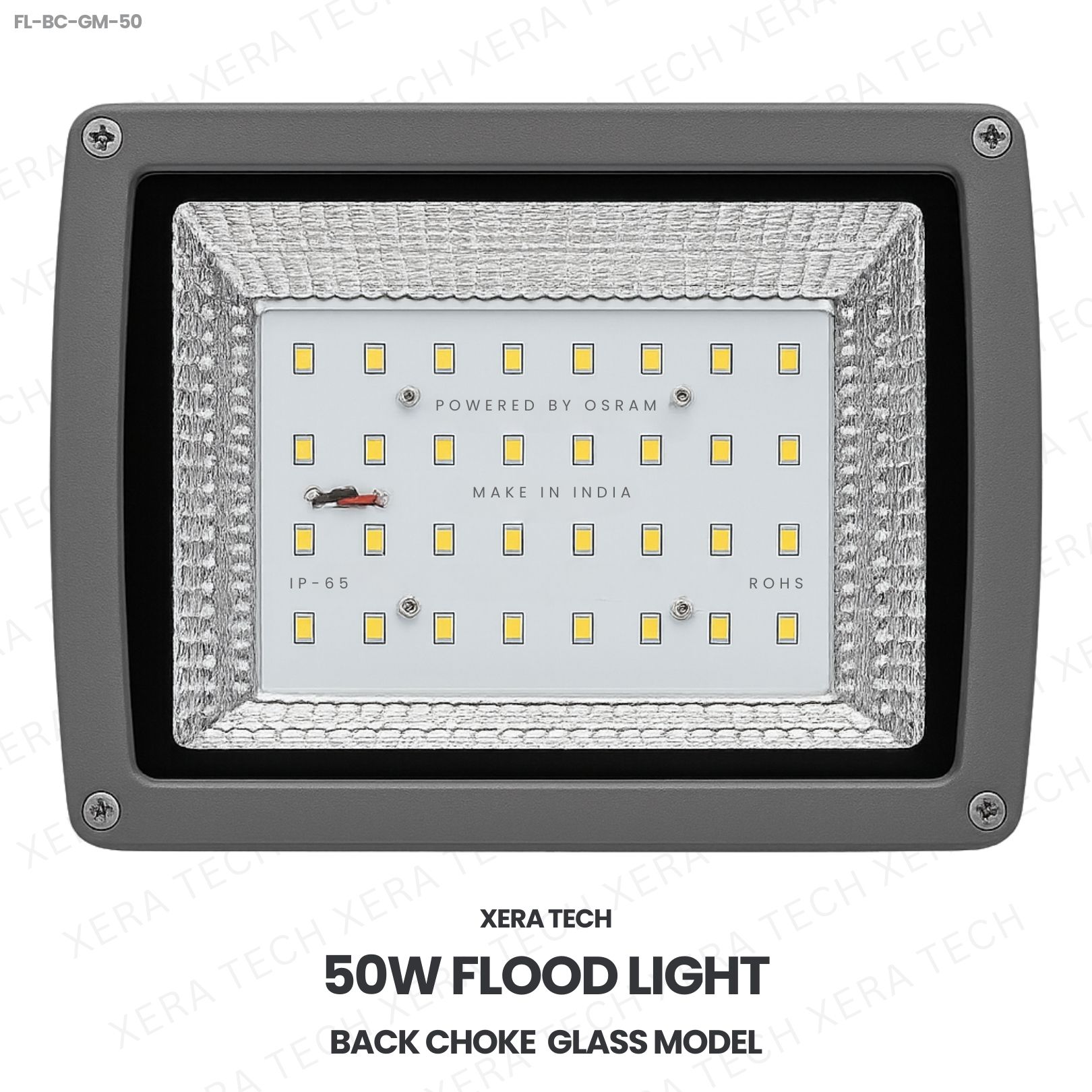 50W Flood Light Back Choke Glass Model