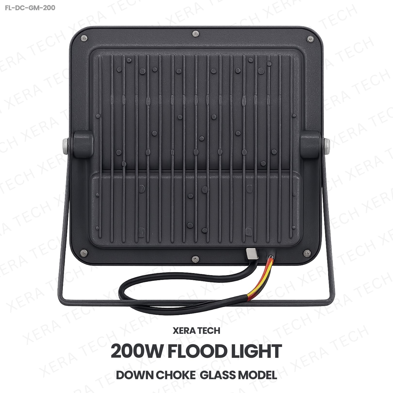 200W Flood Light Down Choke Glass Model - View 2