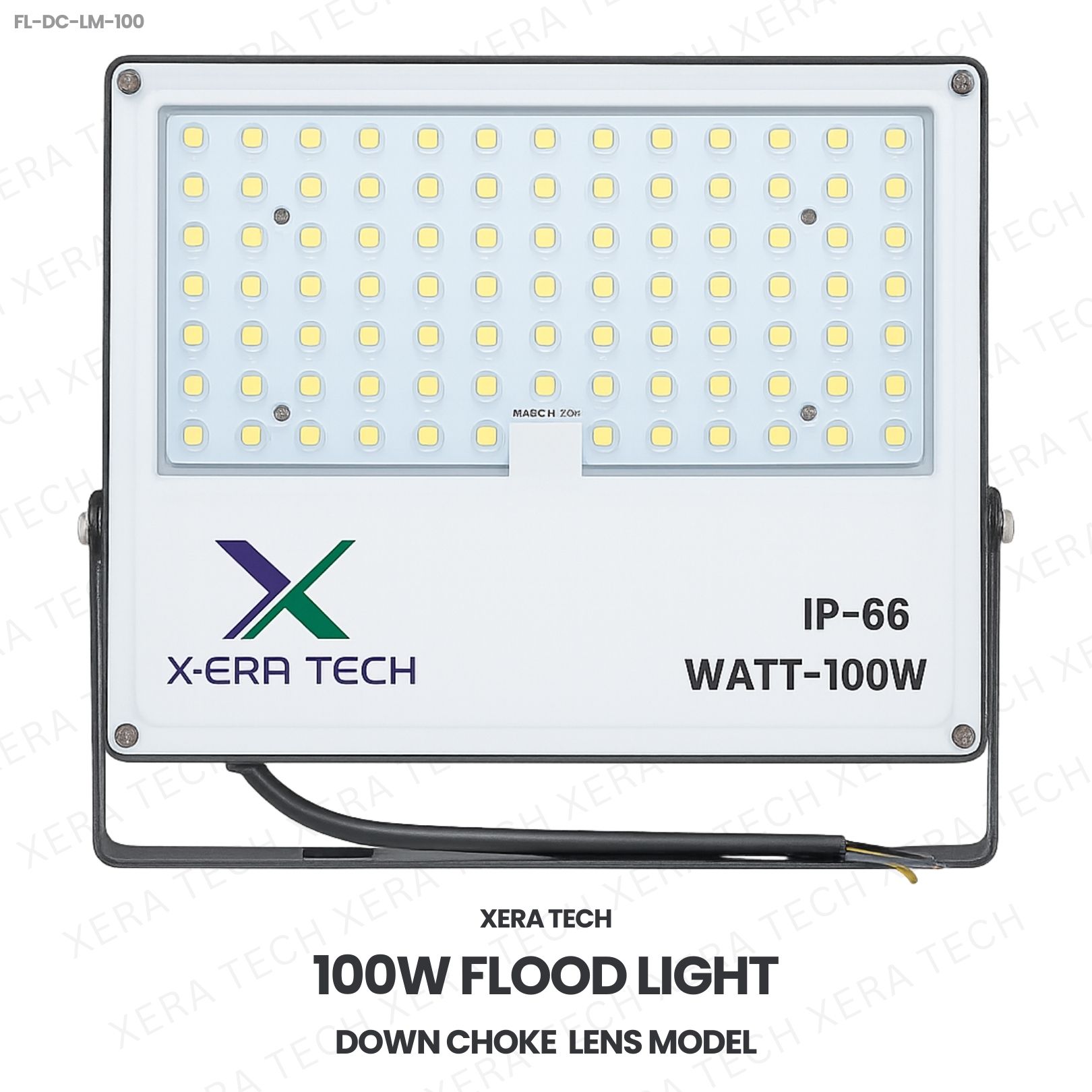 100W Flood Light Down Choke Lens Model