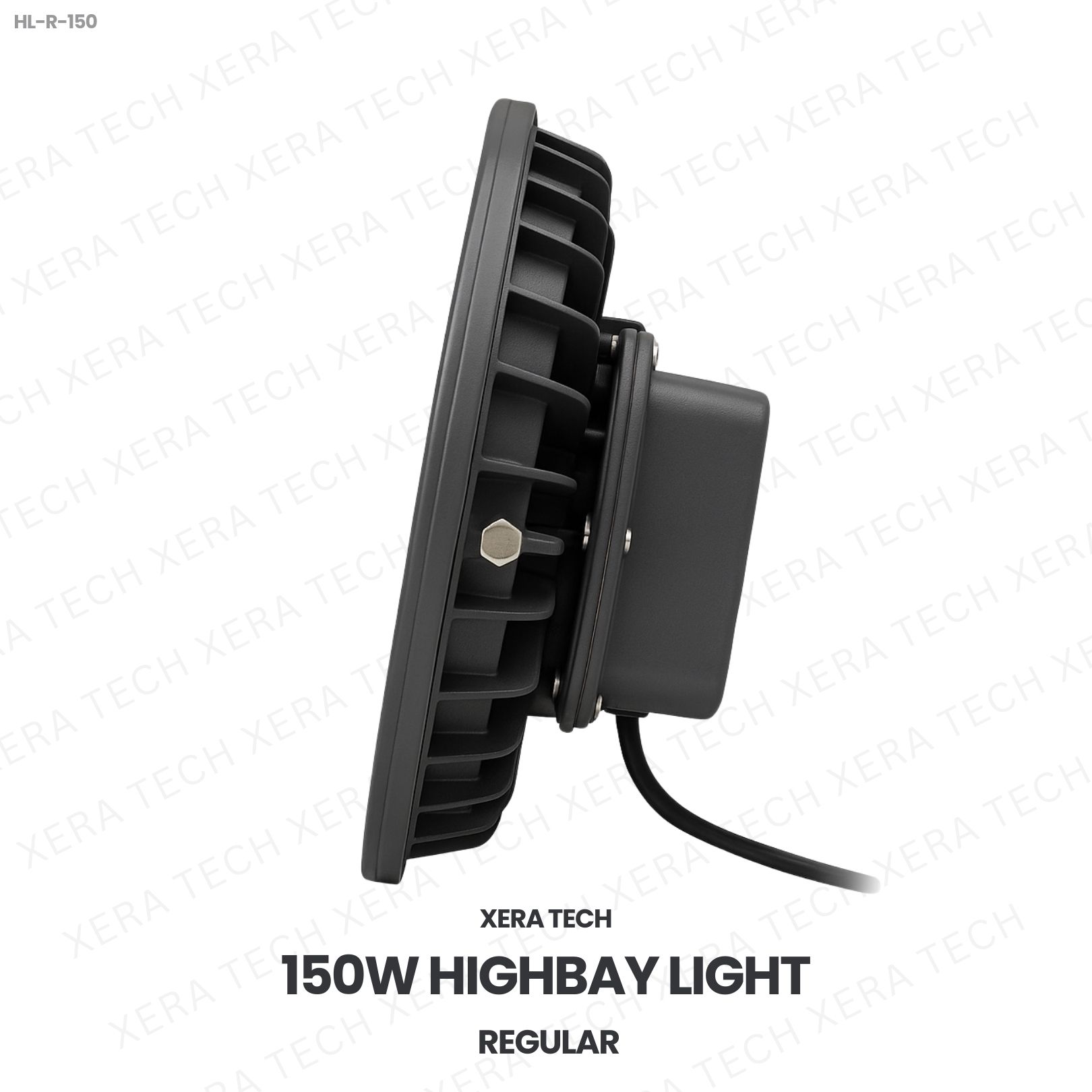150W IPIP66 Highbay Light – side profile | Xera Tech