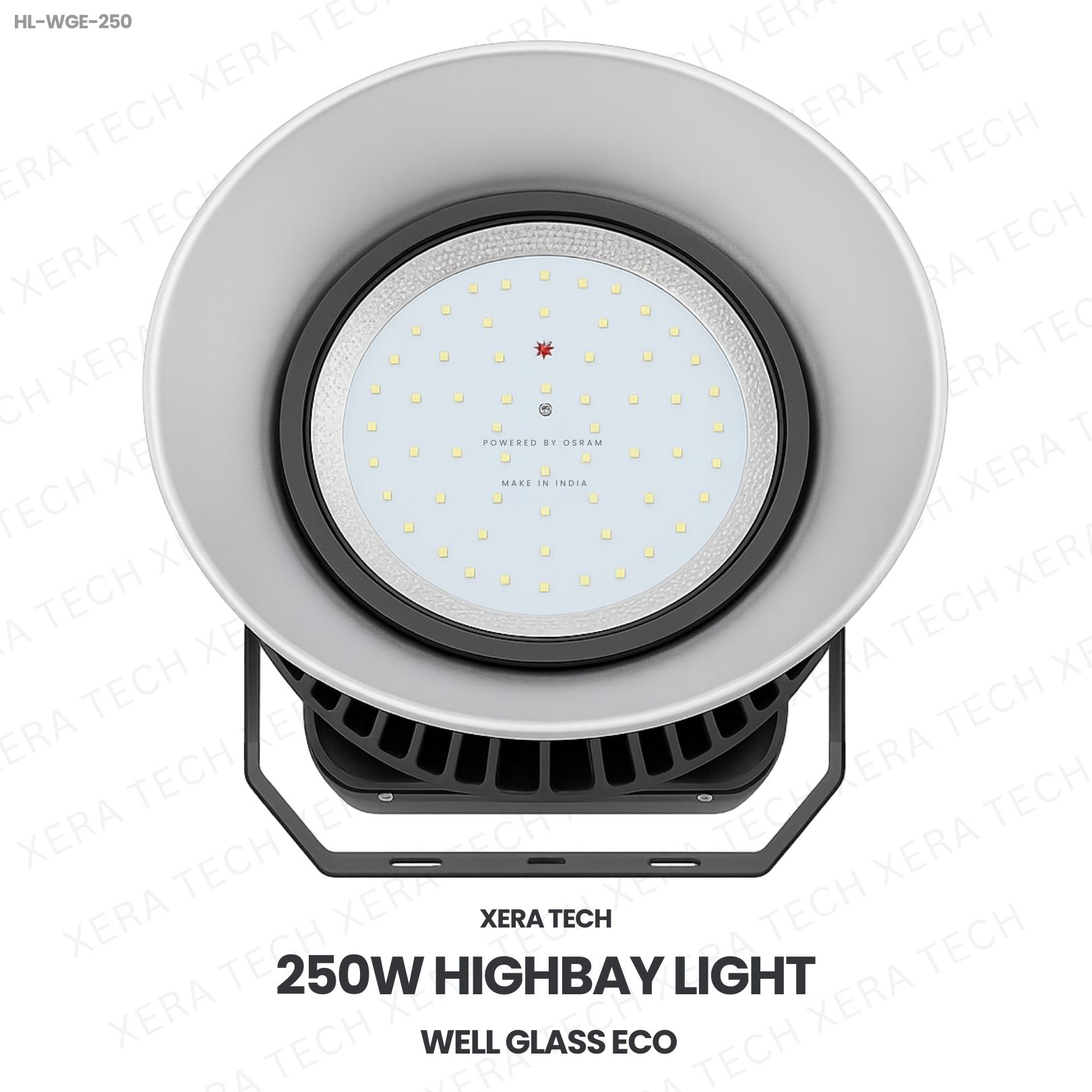 250W Highbay Light Well Glass Eco – 250WW LED Highbay Light Well Glass Eco by Xera Tech