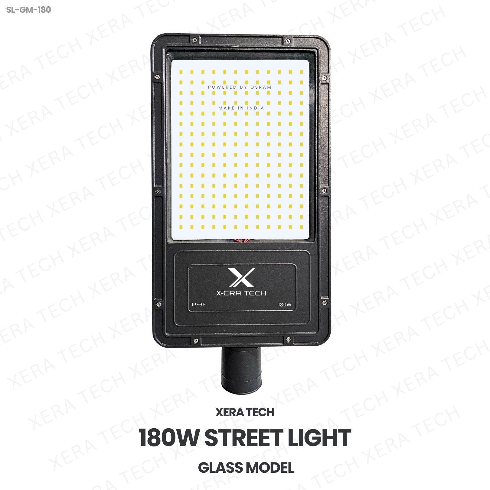 180W Street Light Glass Model – 180WW LED Street Light by Xera Tech