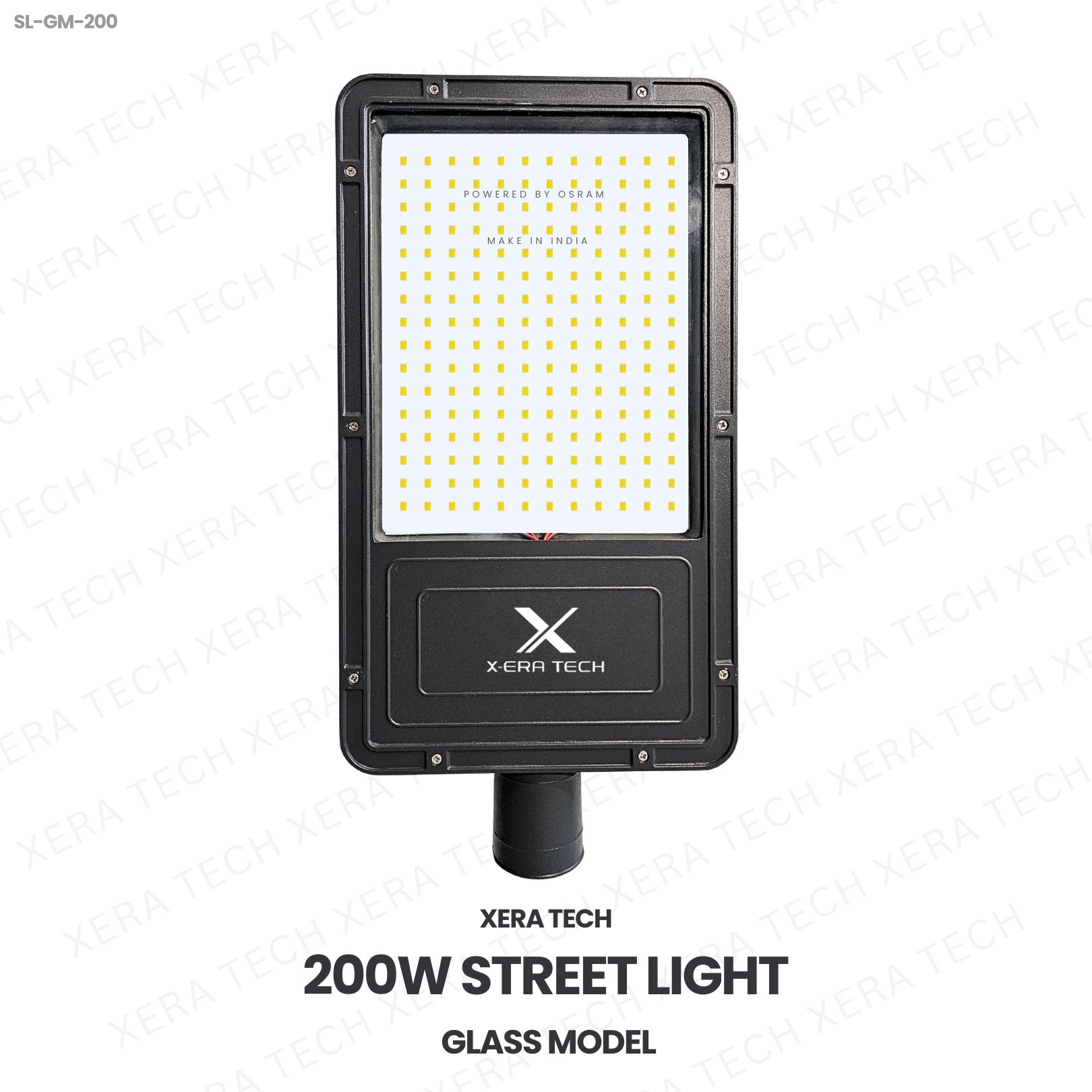 200W Street Light Glass Model – 200WW LED Street Light by Xera Tech