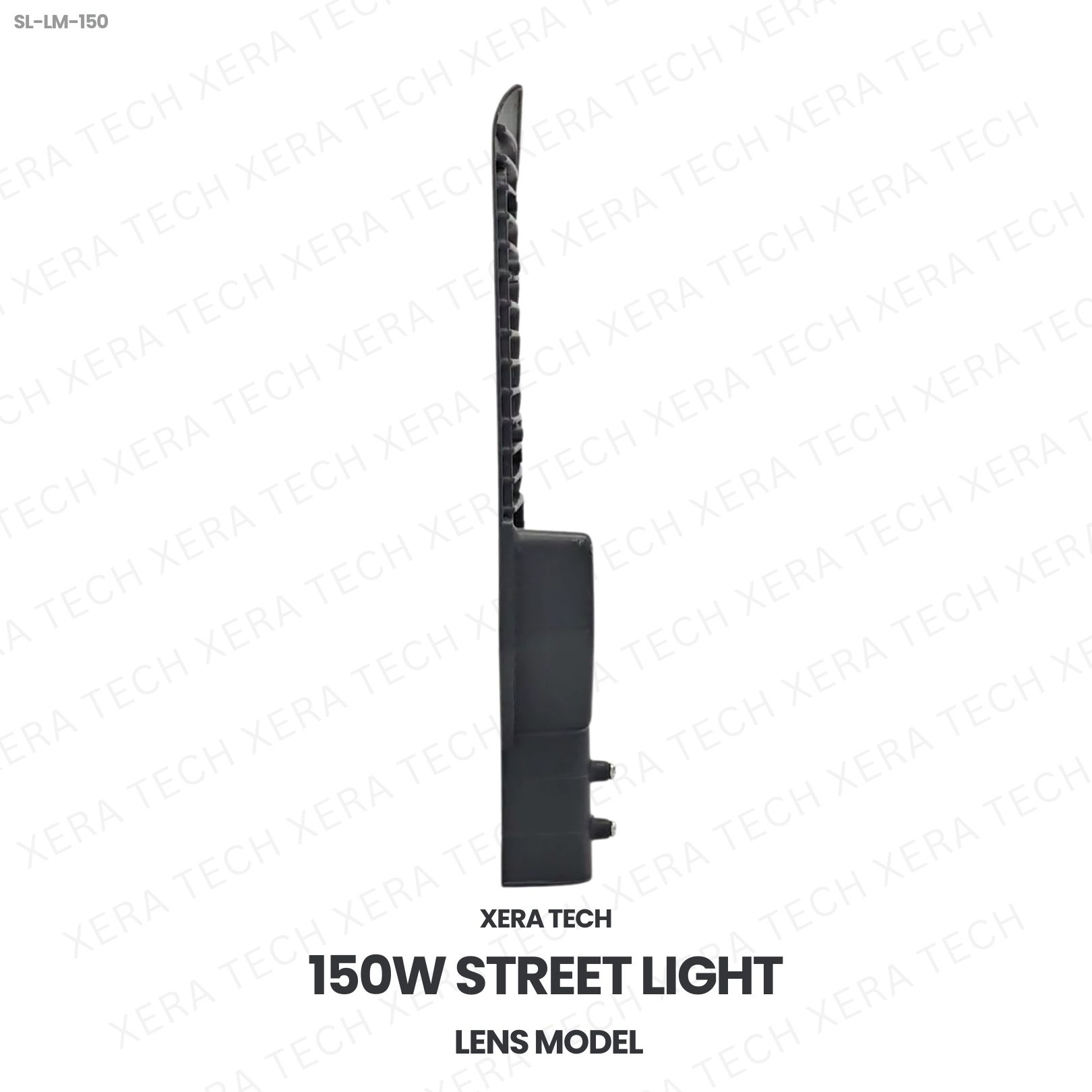 150W IPIP66 Street Light – side profile | Xera Tech