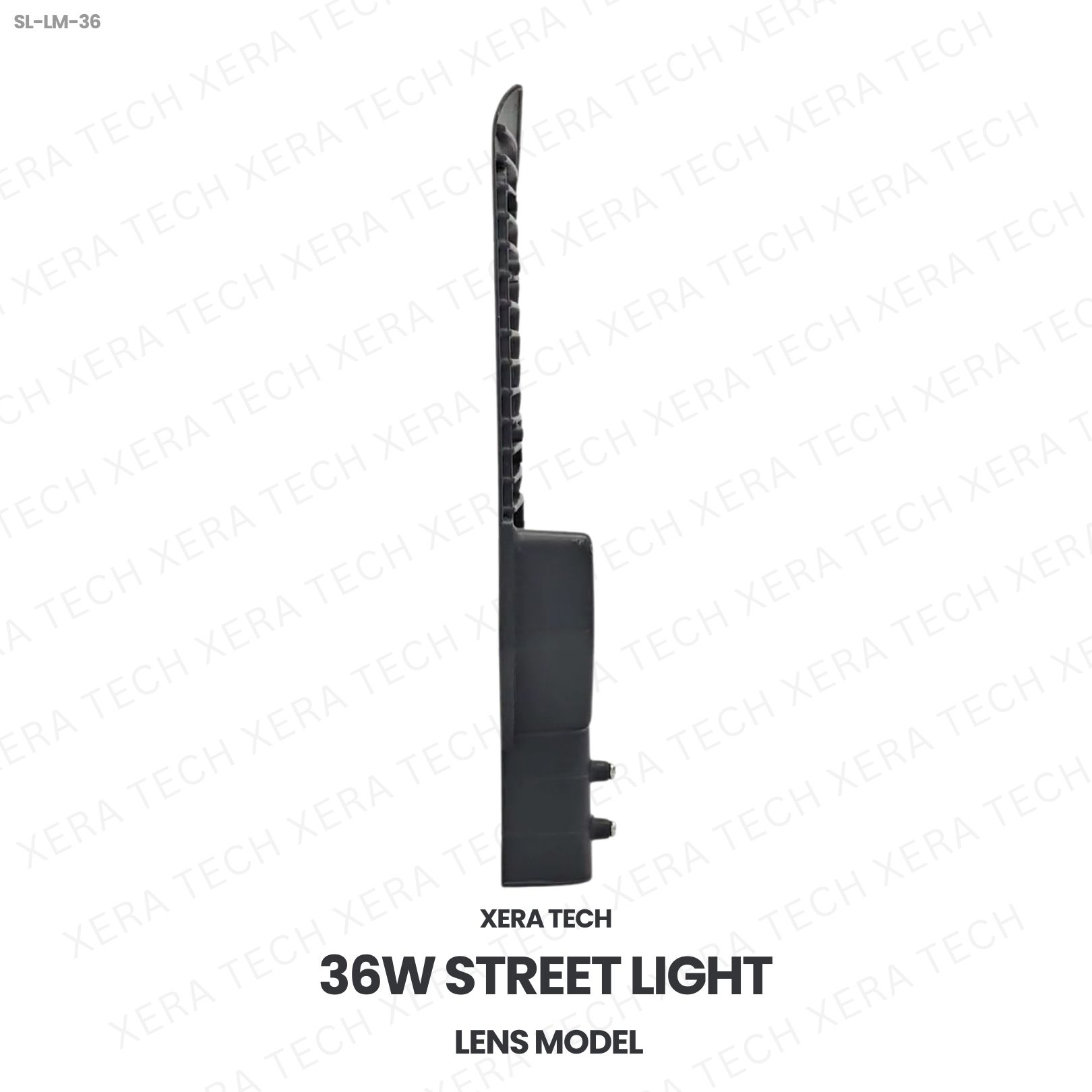 36W IPIP66 Street Light – side profile | Xera Tech