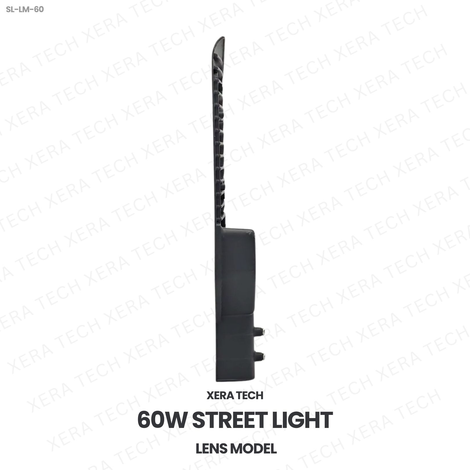 60W IPIP66 Street Light – side profile | Xera Tech