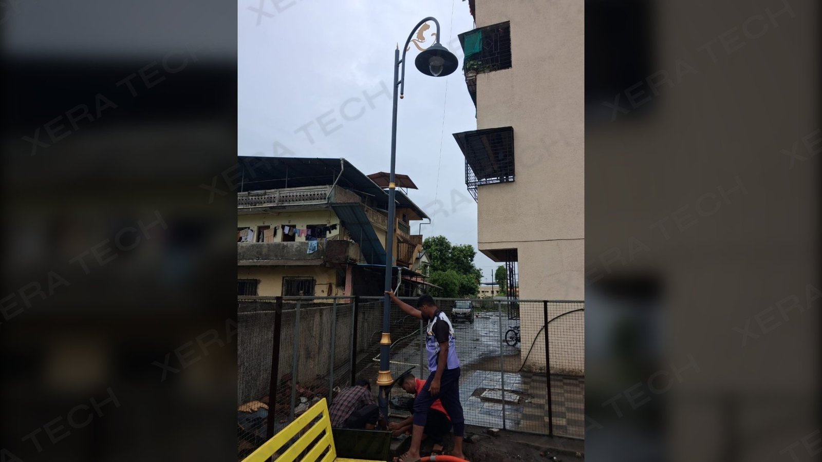 100W Decorative Street Light Installation Shahapur thumbnail 2