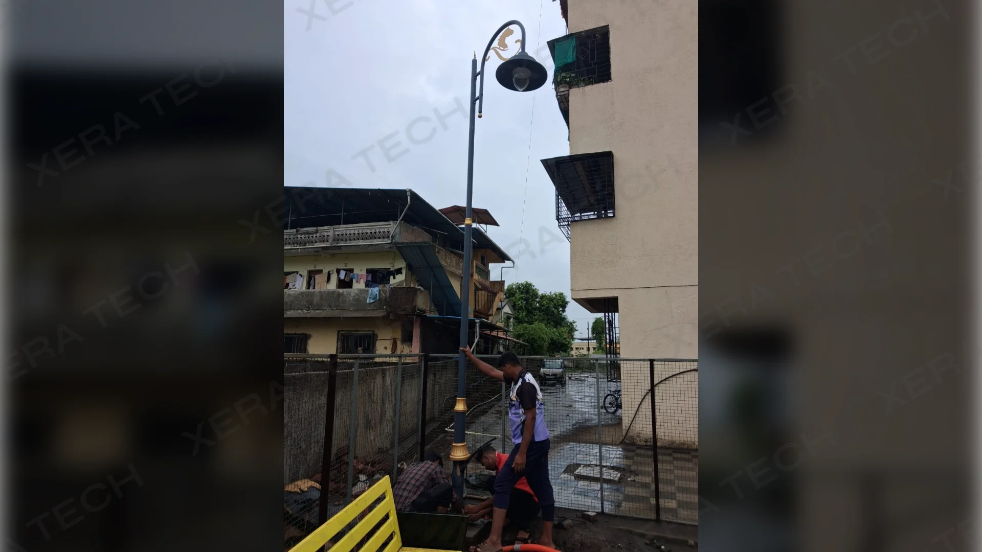 100W Decorative Street Light Installation Shahapur thumbnail 4