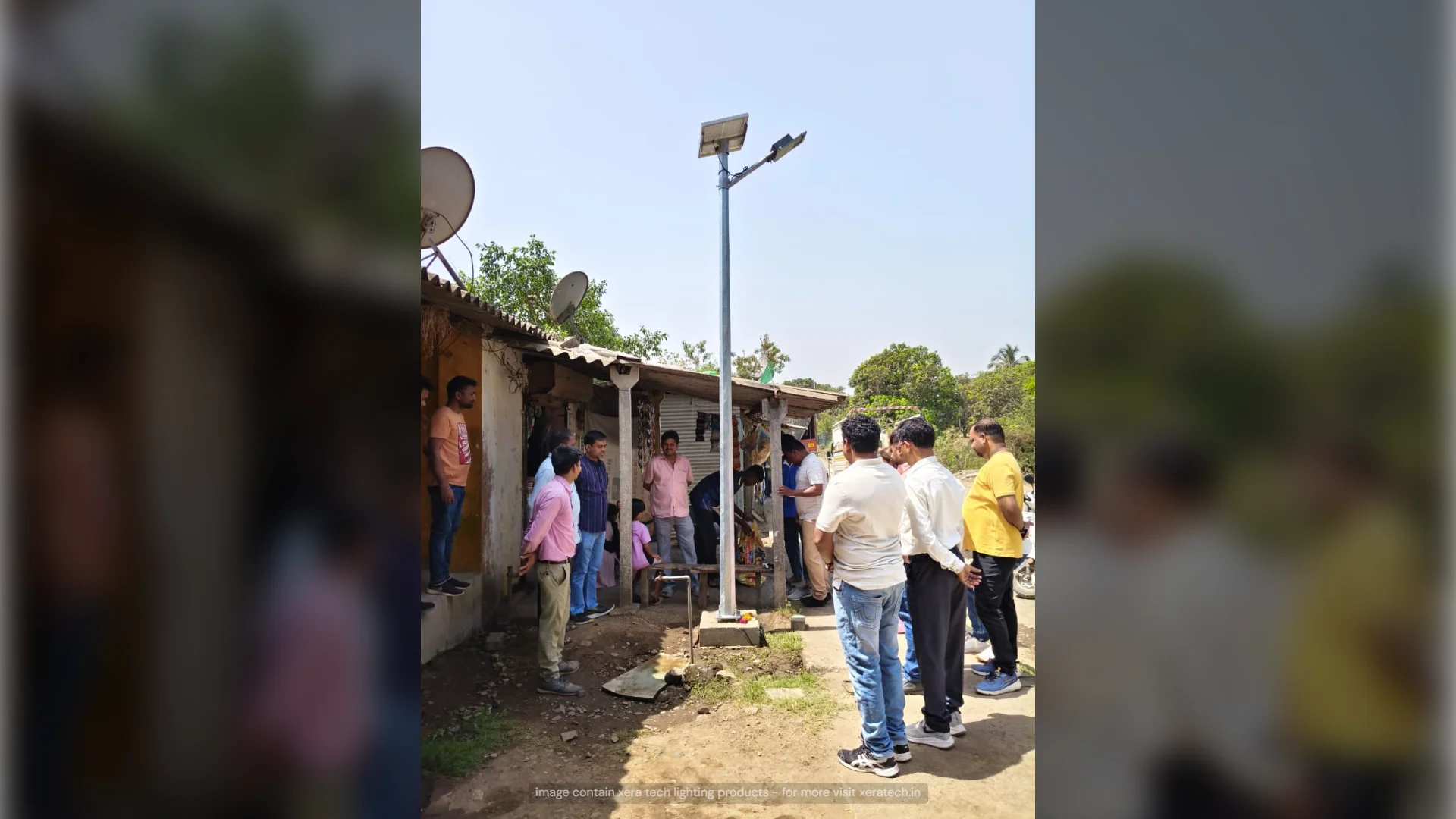 15W Solar Street Light Installation Silvassa – Solar, Residential Lighting in Silvassa, Valsad District, Gujarat, India | Xera Tech