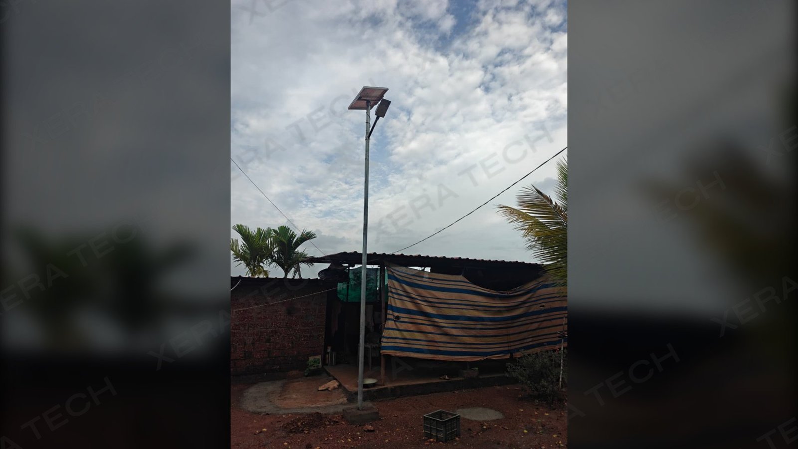 18W Solar Street Light Installation Janardan Swami Ashram thumbnail 7