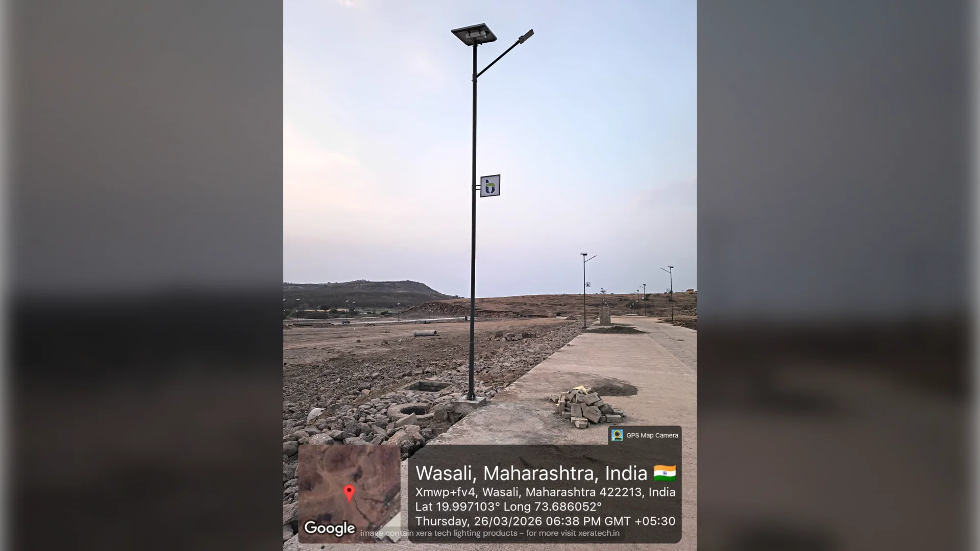 30W Solar Street Light Installation Wasali – Highbay Light Industrial installation by Xera Tech