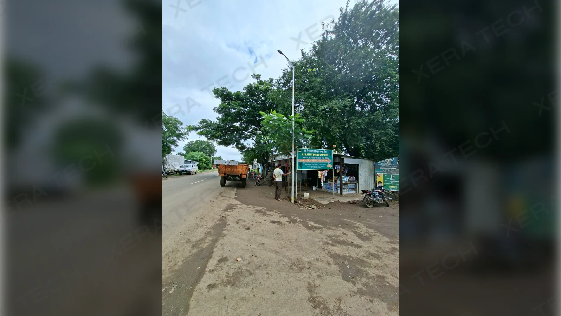 50W AC Street Lighting Project in Nashik – Street Light Down Choke installation by Xera Tech