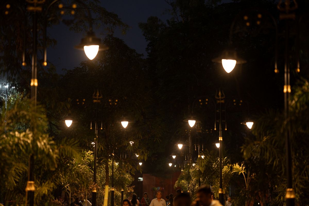 Decorative Street Light Installation at Chaligoan thumbnail 2
