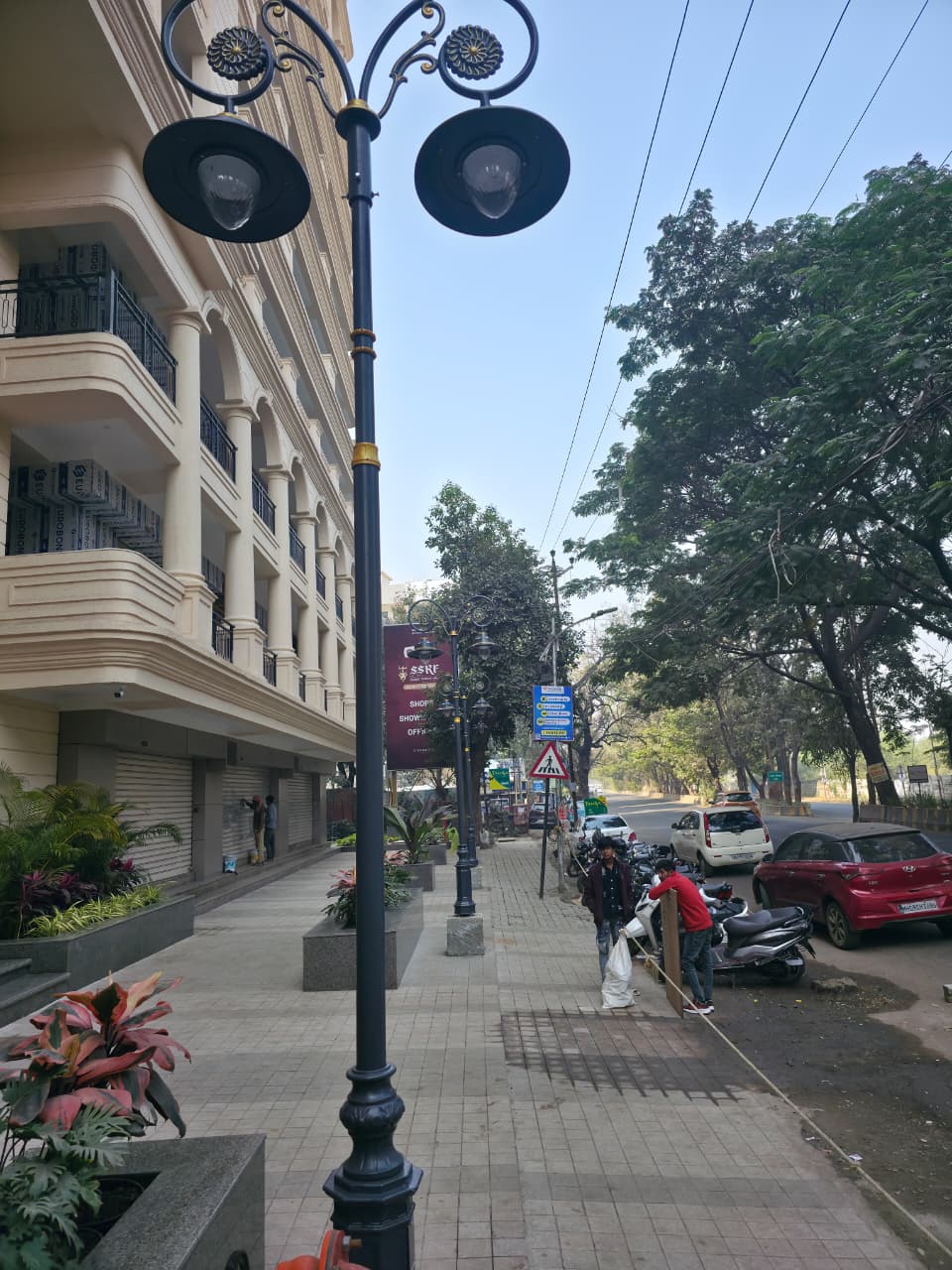 Decorative Street Light Installation at SSRF, Nashik thumbnail 8