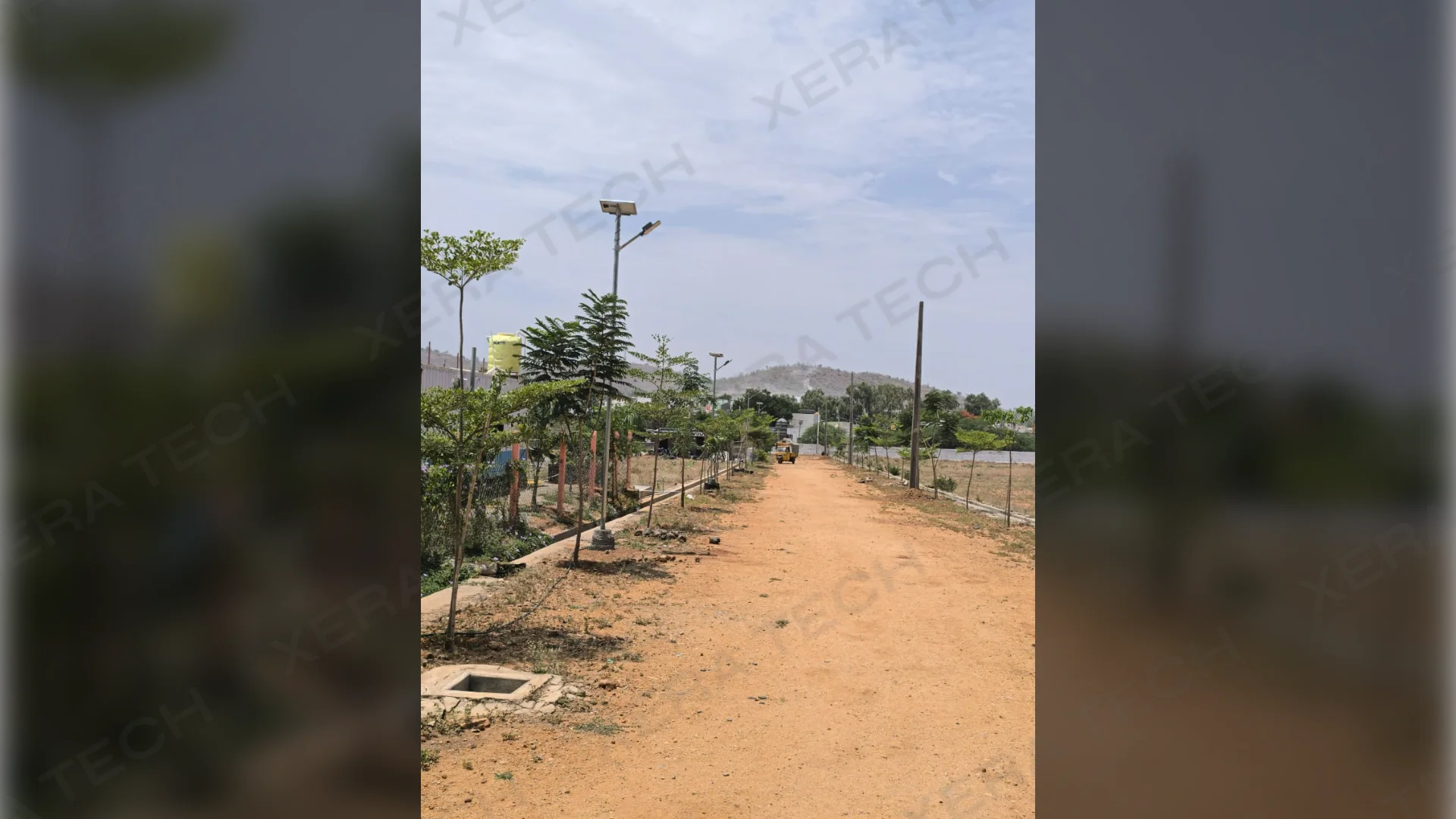 Dual Head Solar Street Light Setup at Dhone thumbnail 2