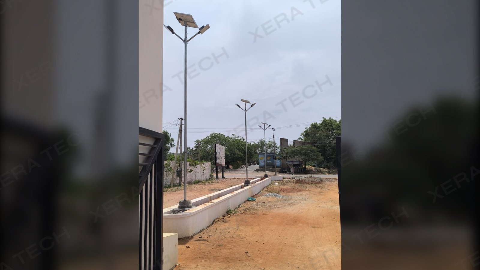 Dual Head Solar Street Light Setup at Dhone thumbnail 4