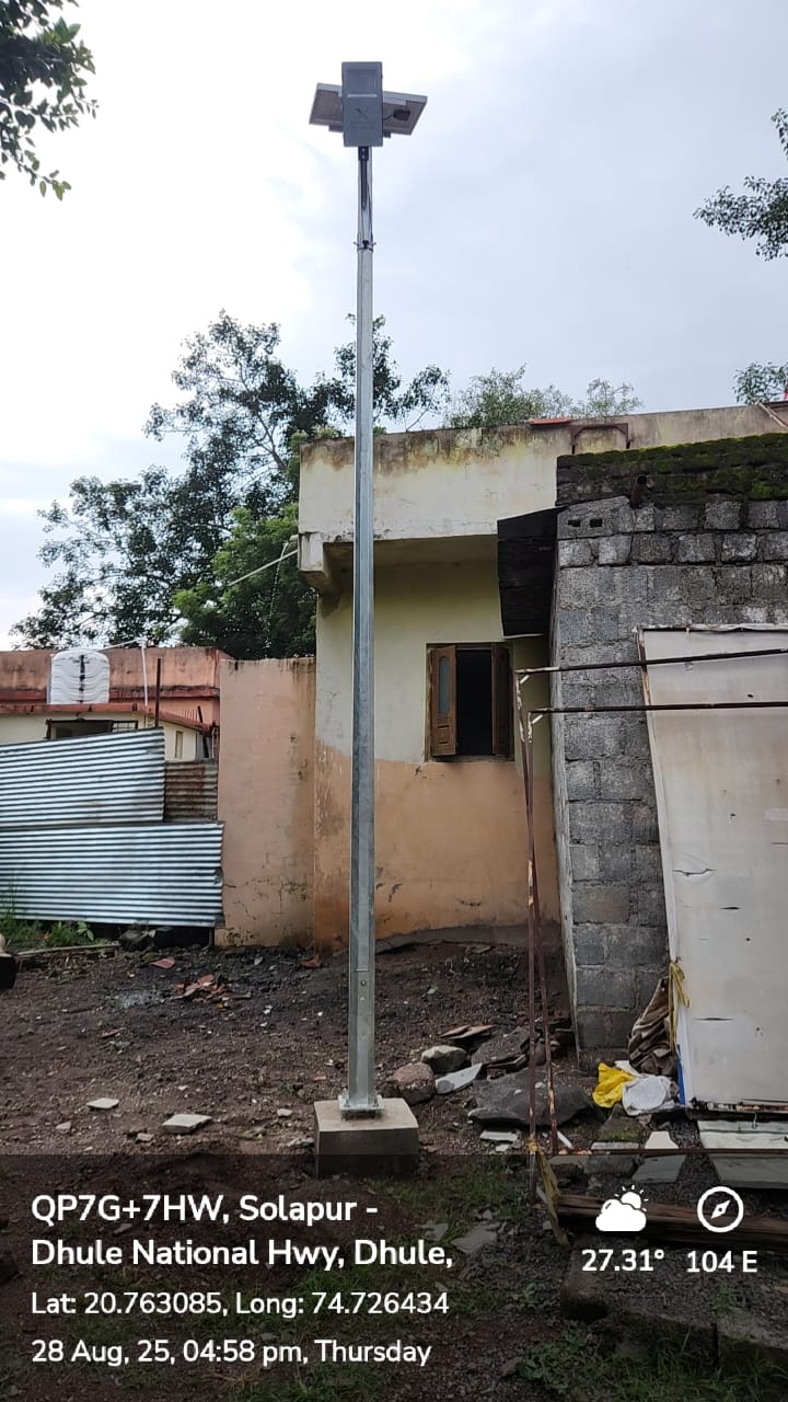 Solar Street Installation at Dhule - Gallery Image 7
