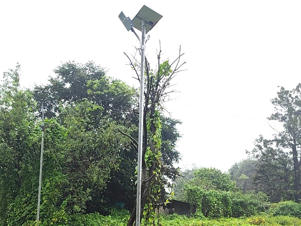 Solar Street Light Installation At Nashik - Gallery Image 4