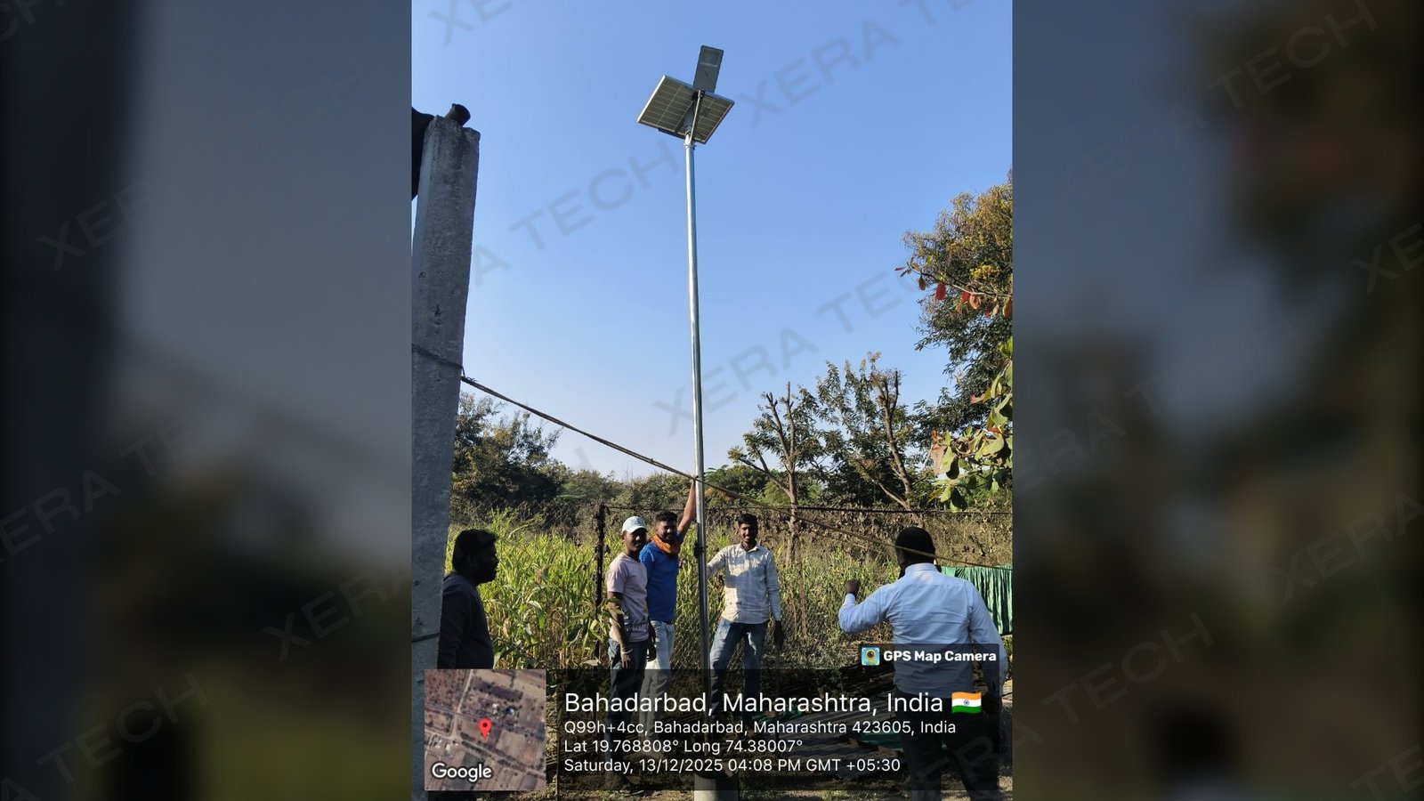 Solar Street Light Installation at Kopargaon Village thumbnail 4