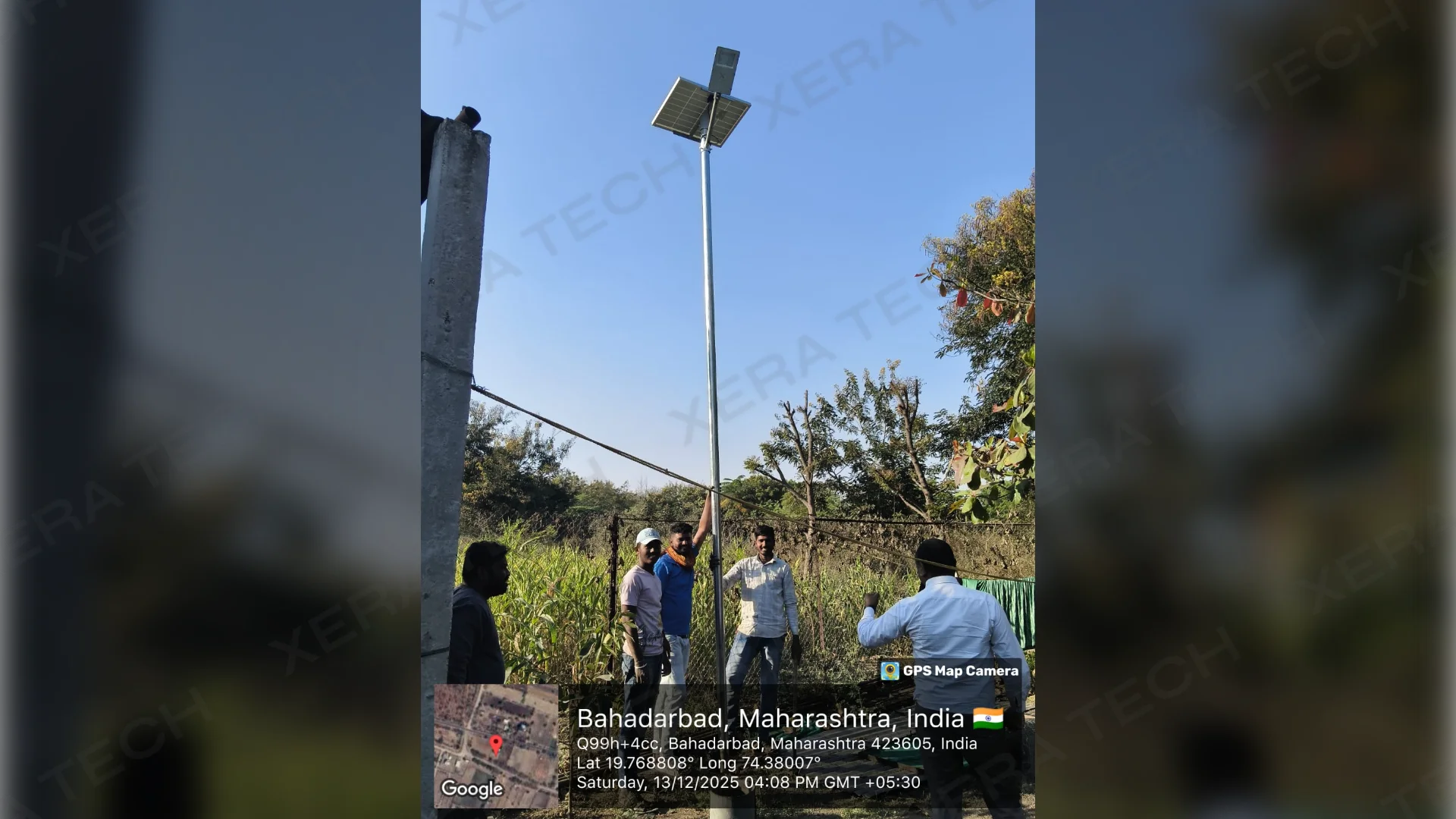 Solar Street Light Installation at Kopargaon Village thumbnail 9