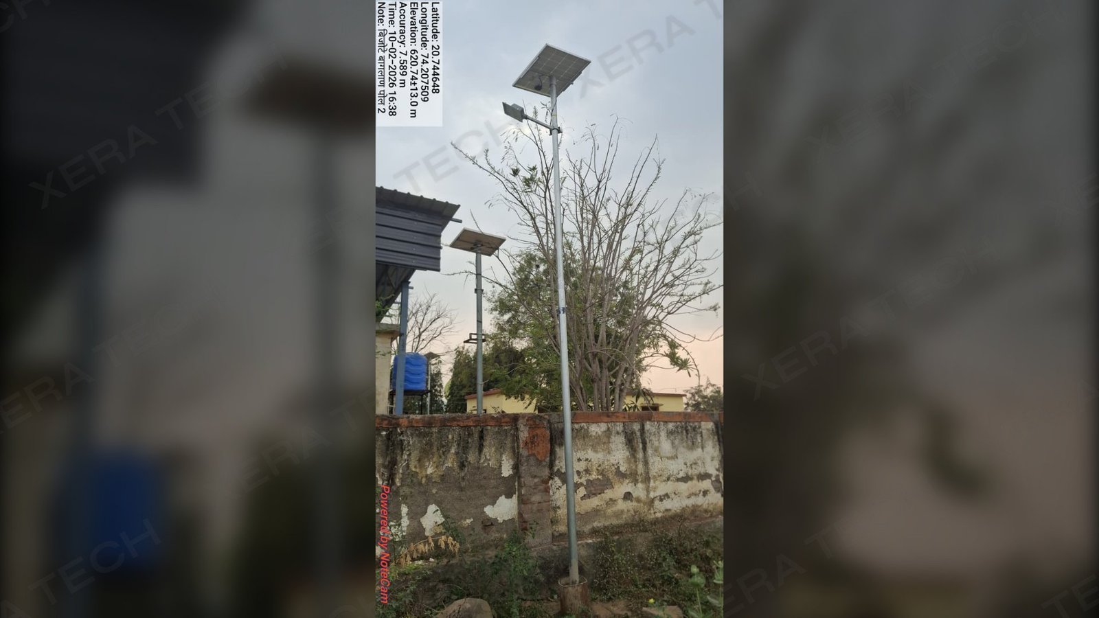 Solar Street Light Installation at Malwadi Nashik thumbnail 9