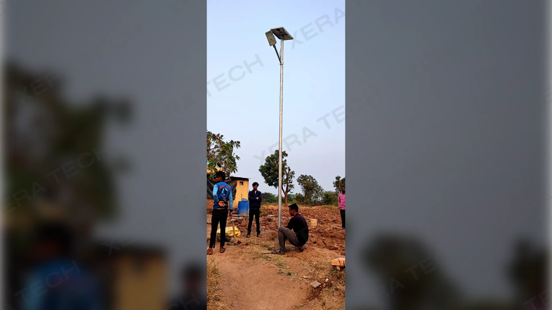 Solar Street Light Installation in Satana thumbnail 2