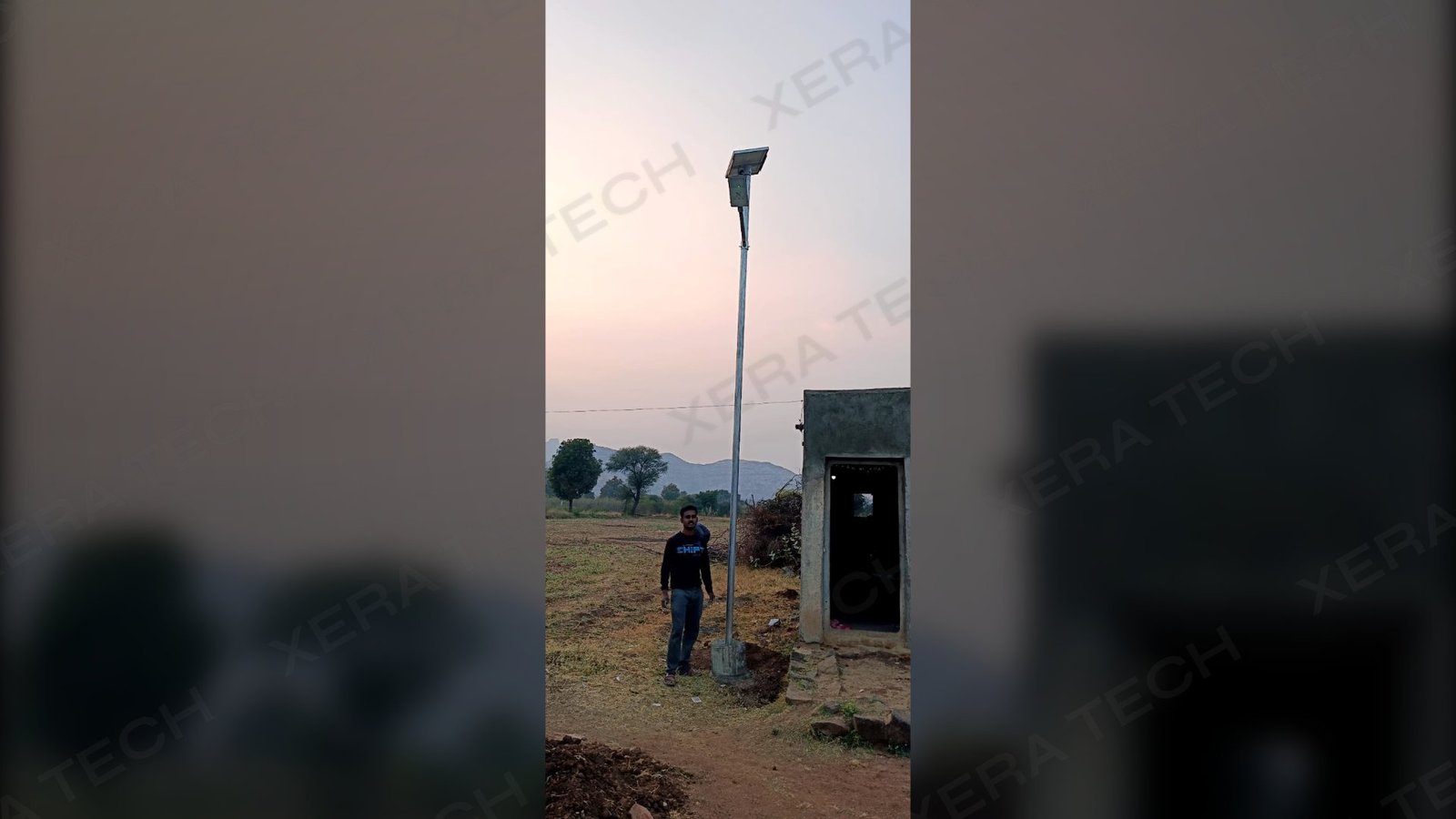 Solar Street Light Installation in Satana thumbnail 3