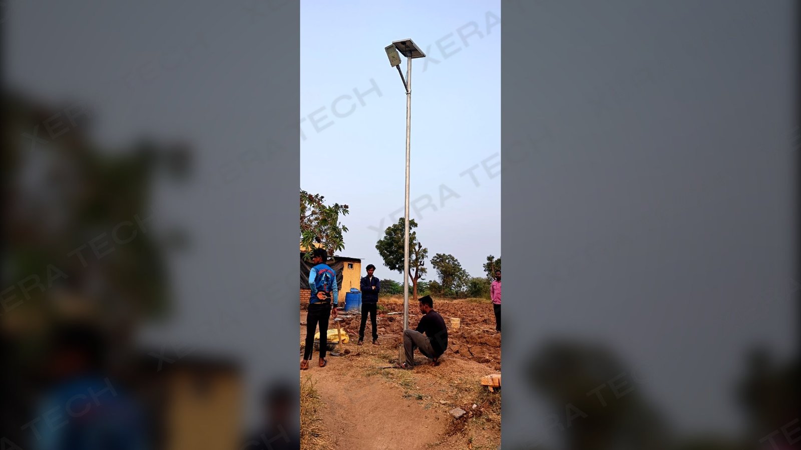 Solar Street Light Installation in Satana thumbnail 4