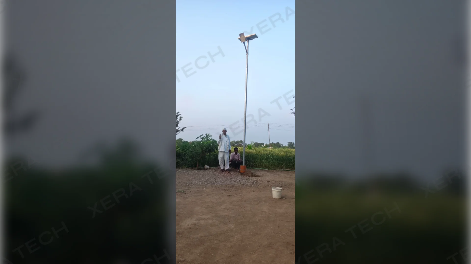 Solar Street Light Installation in Sinnar, Nashik – Solar, Village in Sinnar, Nashik District, Maharashtra, India | Xera Tech