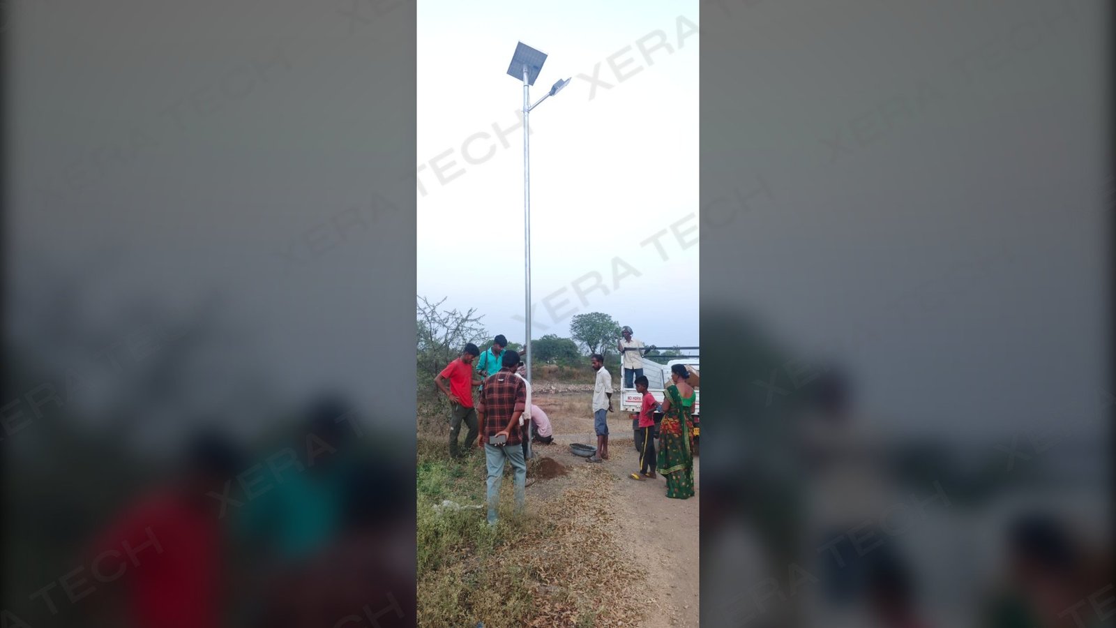 Solar Street Light Installation in Sinnar, Nashik thumbnail 9