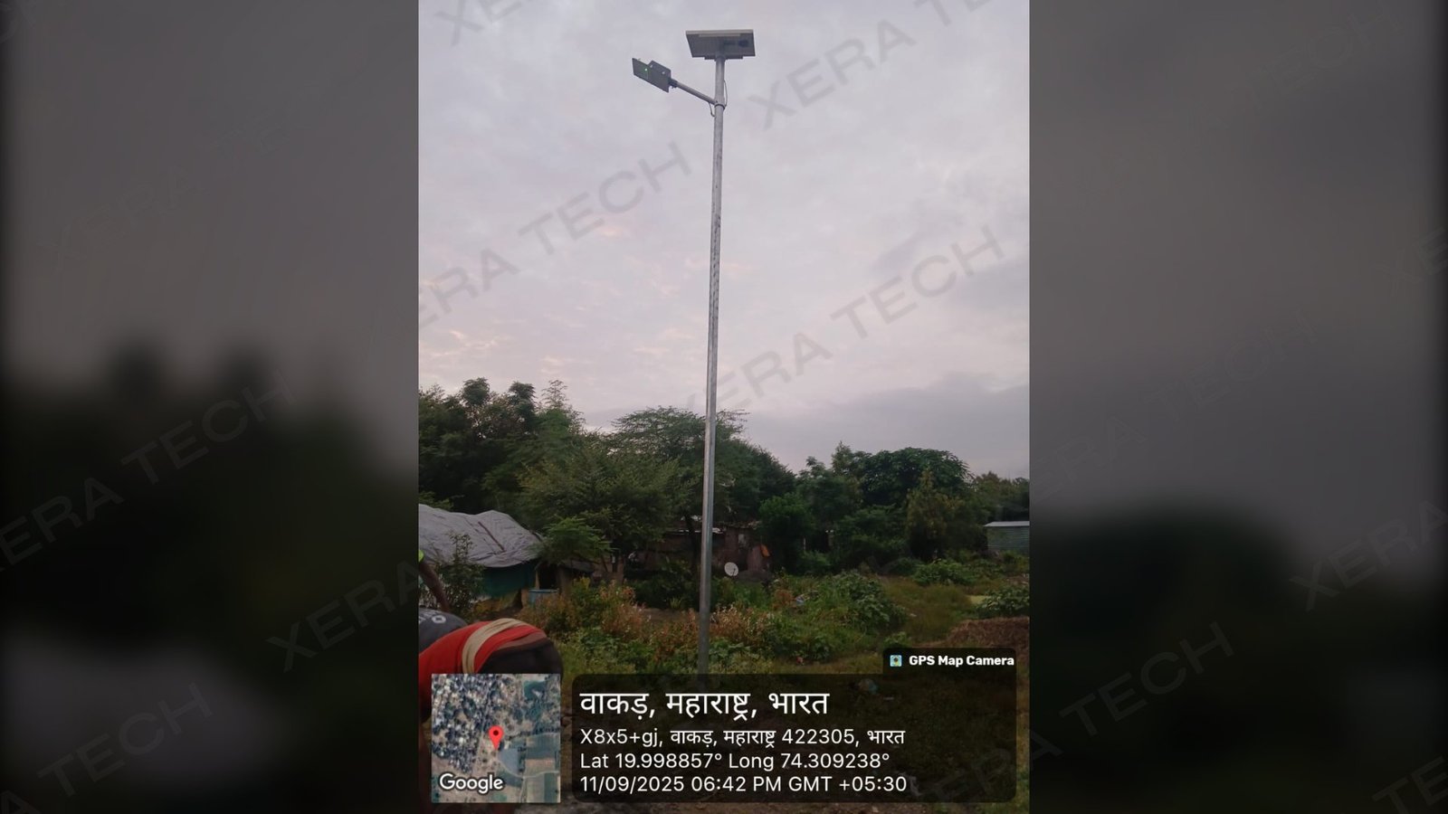 Solar Street Light Project in Niphad thumbnail 2