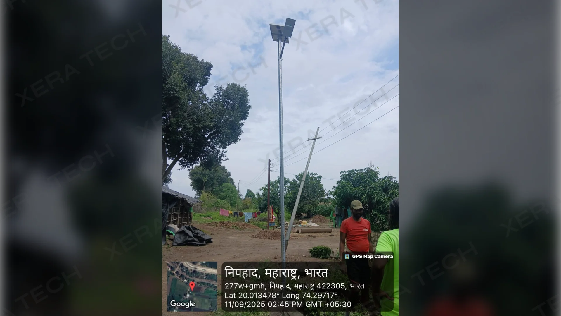 Solar Street Light Project in Niphad thumbnail 6