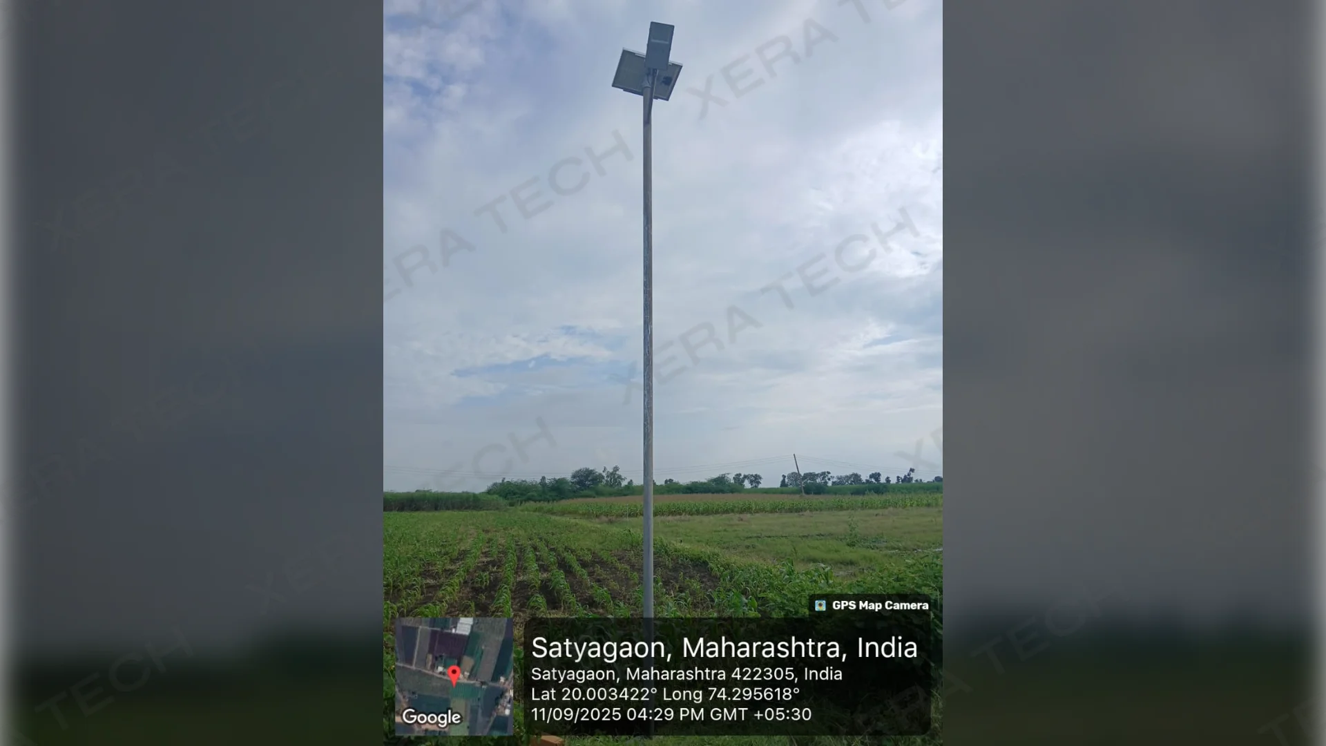 Solar Street Light Project in Niphad thumbnail 7