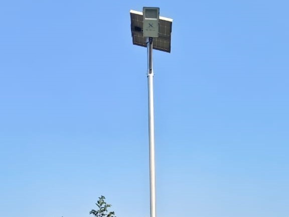 Solar street light installed at Kotamgaon, Nashik, Maharashtra thumbnail 7