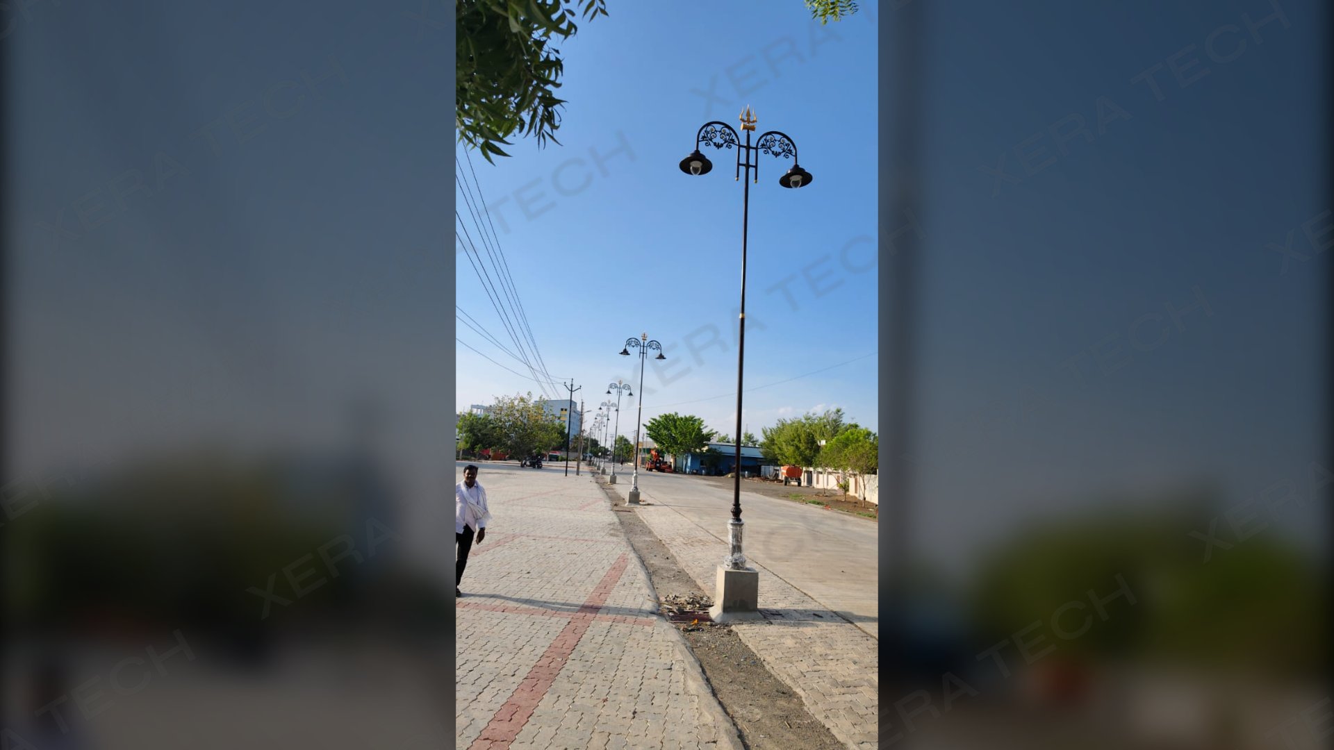 Trishul Theme Decorative Street Lighting Parbhani thumbnail 4